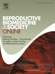 cover of Reproductive Biomedicine & Society Online